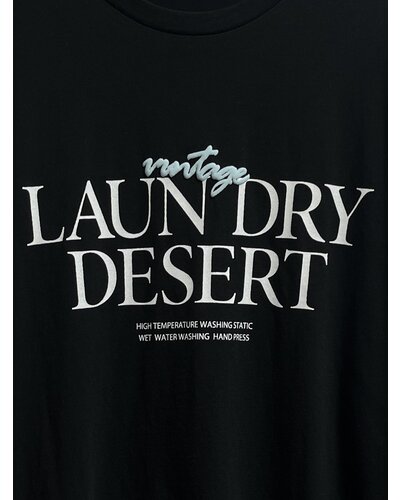 LAUNDRY発泡ロゴTee /8456-497KK