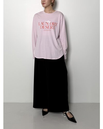 LAUNDRY発泡ロゴTee /8456-497KK