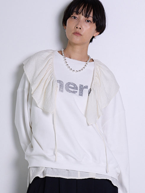 カスレロゴスウェット /8456-498KK