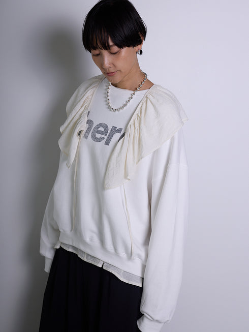 カスレロゴスウェット /8456-498KK