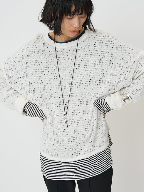 【 予約:4月中旬】シアーボーダーTee / 8461-107-2KK