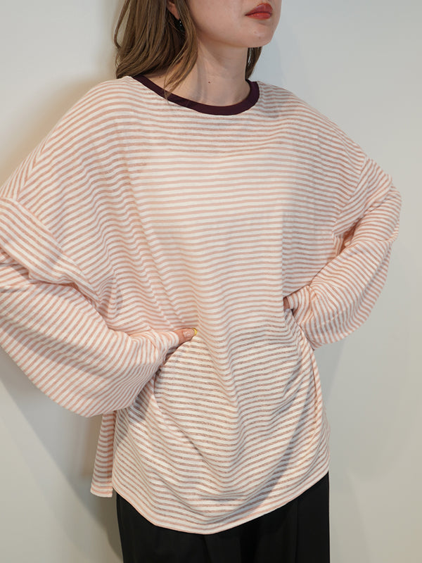 【 予約:6月下旬 】シアーボーダーロンTEE /8463-748KK