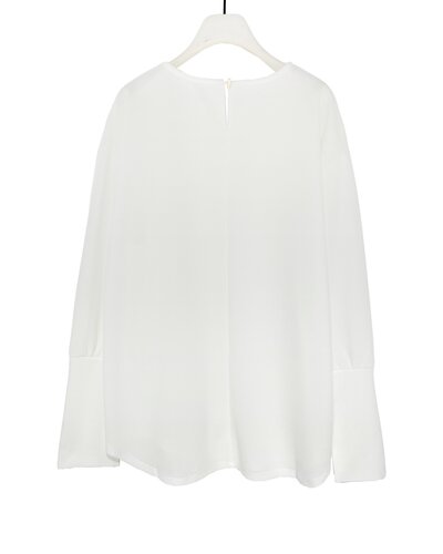 カットジョーゼットTブラウス /8756-501KK