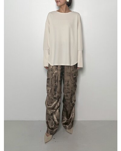 カットジョーゼットTブラウス /8756-501KK