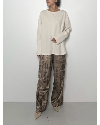 カットジョーゼットTブラウス /8756-501KK