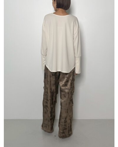 カットジョーゼットTブラウス /8756-501KK