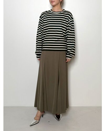 ボーダー布帛ドッキングPO /8956-430KK