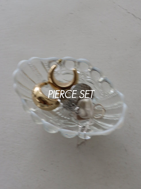 PIERCE SET(4-6 items) /0062-435SH