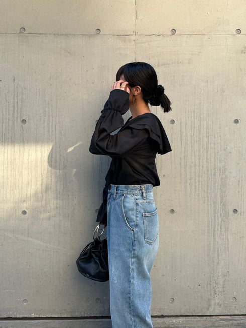 ラッフルブラウス /M254-13045