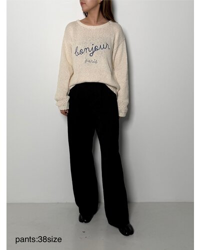 ロゴコットンニットPO /9456-487DP