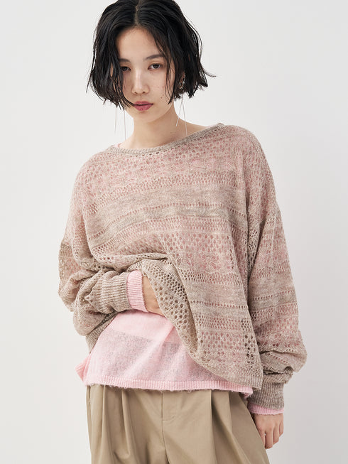 シアーボリュームスカシニットPO /9554-075JR