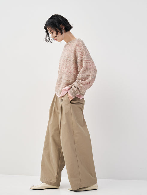 シアーボリュームスカシニットPO /9554-075JR