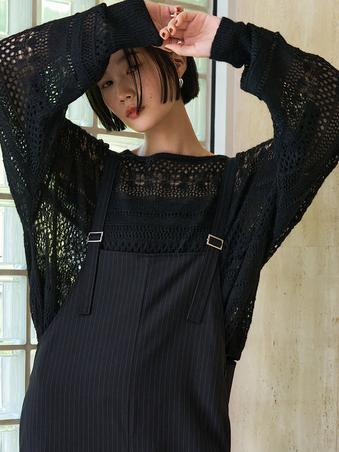 シアーボリュームスカシニットPO /9554-075JR