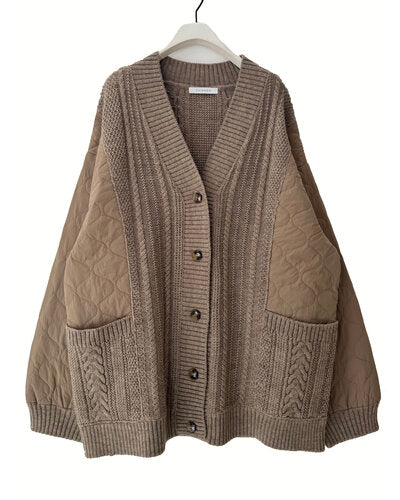 中綿ケーブルニットCD /9555-295JR