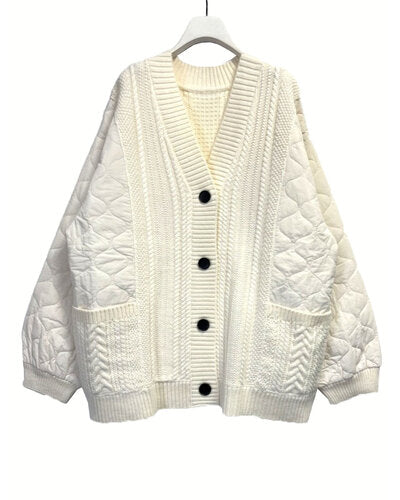 中綿ケーブルニットCD /9555-295JR