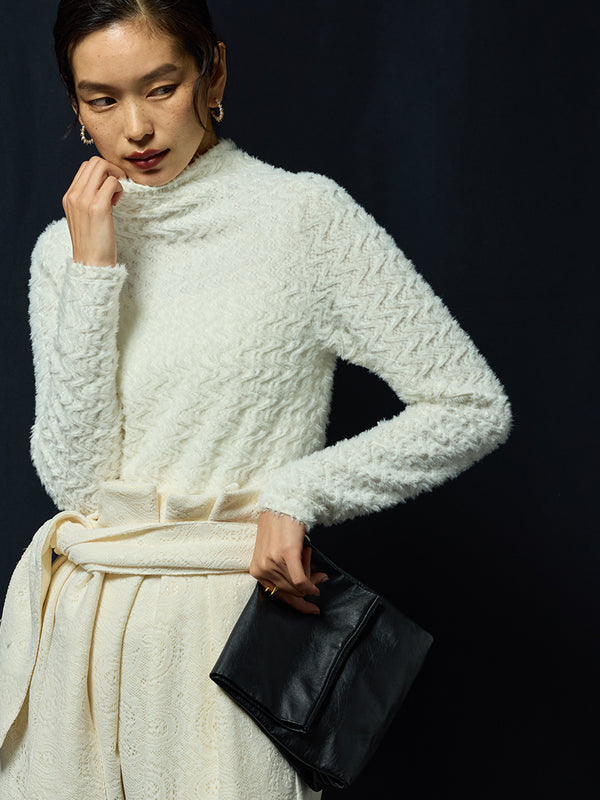 シアーファーハイネックTOPS /M253-83012