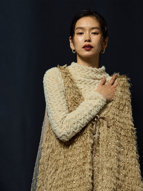 シアーファーハイネックTOPS /M253-83012