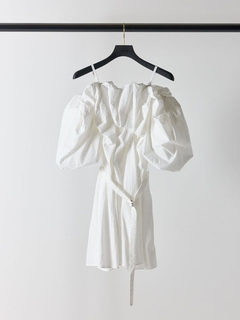 【 予約:4月下旬 】2WAYオフショルブラウス /M262-13055