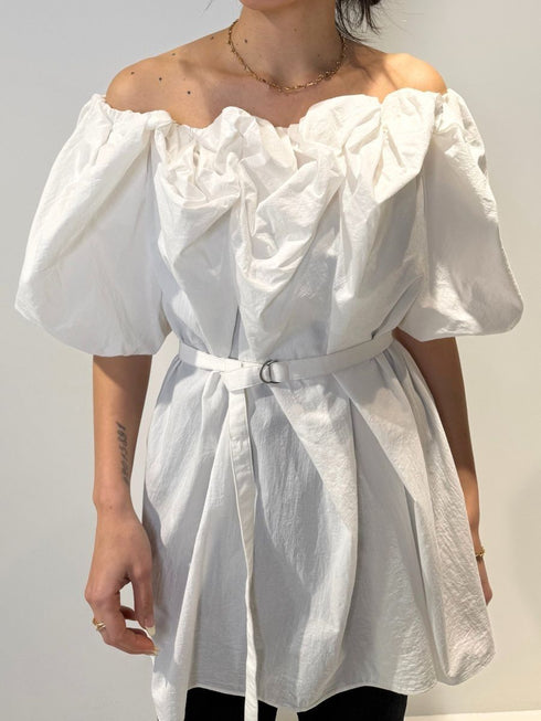 【 予約:4月下旬 】2WAYオフショルブラウス /M262-13055