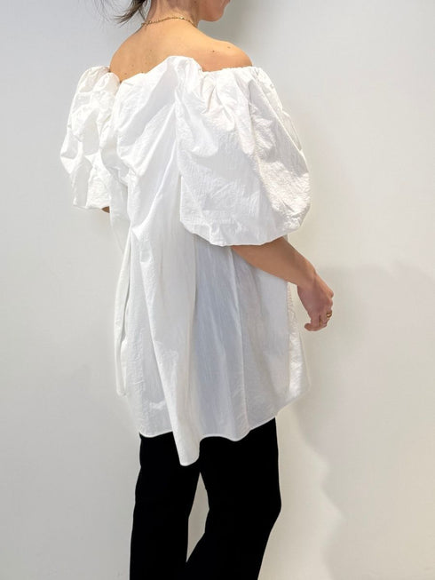 【 予約:4月下旬 】2WAYオフショルブラウス /M262-13055