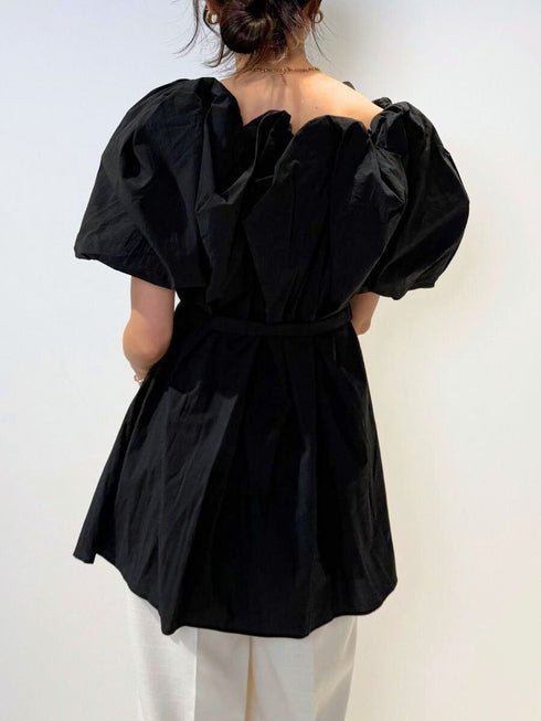 【 予約:4月下旬 】2WAYオフショルブラウス /M262-13055