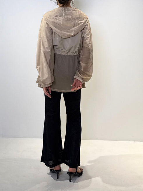 【 予約:4月下旬 】シアーUVカットパーカー /M262-43053