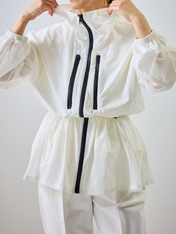 【 予約:4月下旬 】シアーUVカットパーカー /M262-43053