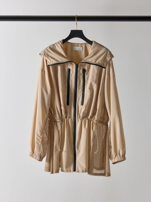 【 予約:4月下旬 】シアーUVカットパーカー /M262-43053