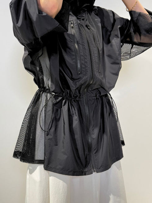 【 予約:4月下旬 】シアーUVカットパーカー /M262-43053