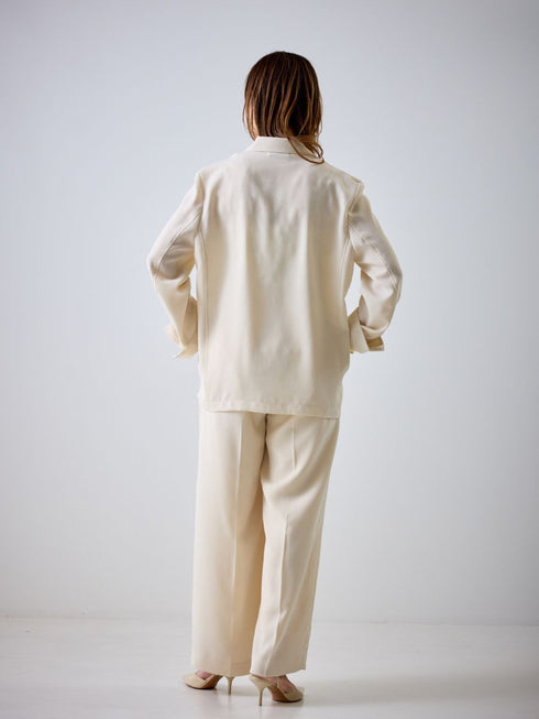 【 予約:4月下旬 】シアーテーラードシャツJK /M262-48051