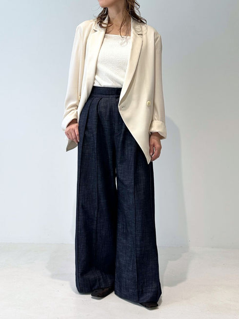 【 予約:4月下旬 】シアーテーラードシャツJK /M262-48051