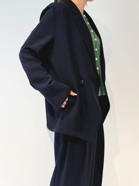 【 予約:4月下旬 】シアーテーラードシャツJK /M262-48051