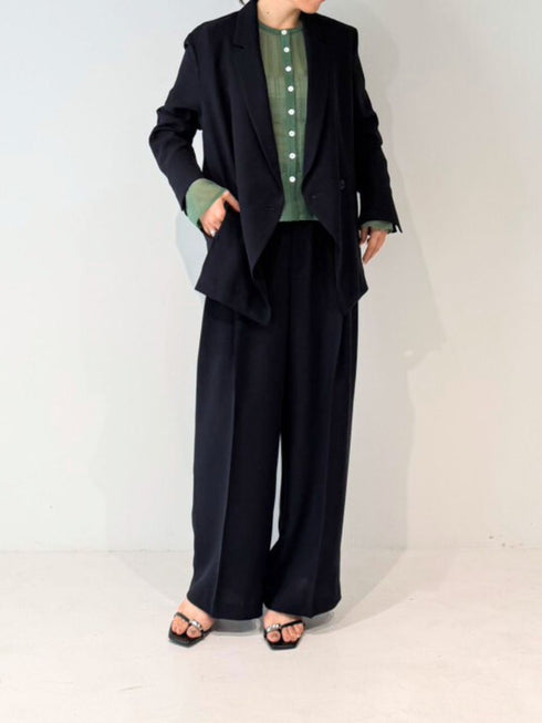 【 予約:4月下旬 】シアーテーラードシャツJK /M262-48051