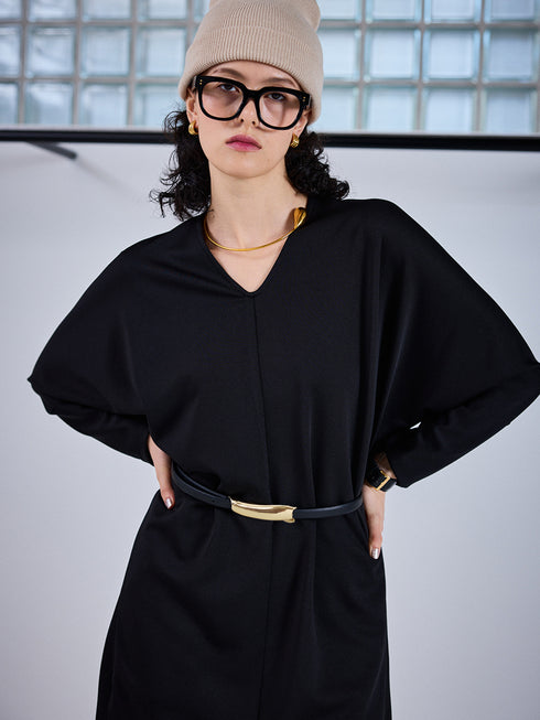 メタルプレートエコレザーベルト /M254-00060