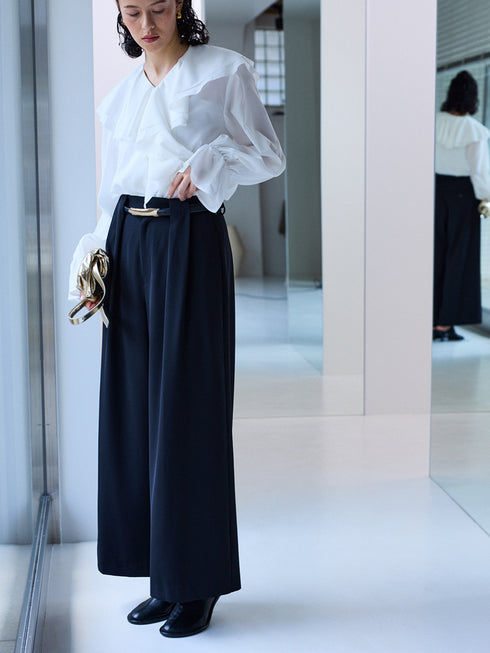 メタルプレートエコレザーベルト /M254-00060