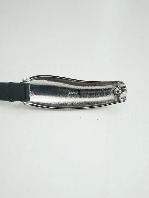 メタルプレートエコレザーベルト /M254-00060