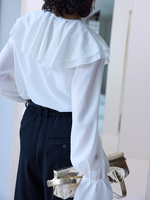 ラッフルブラウス /M254-13045