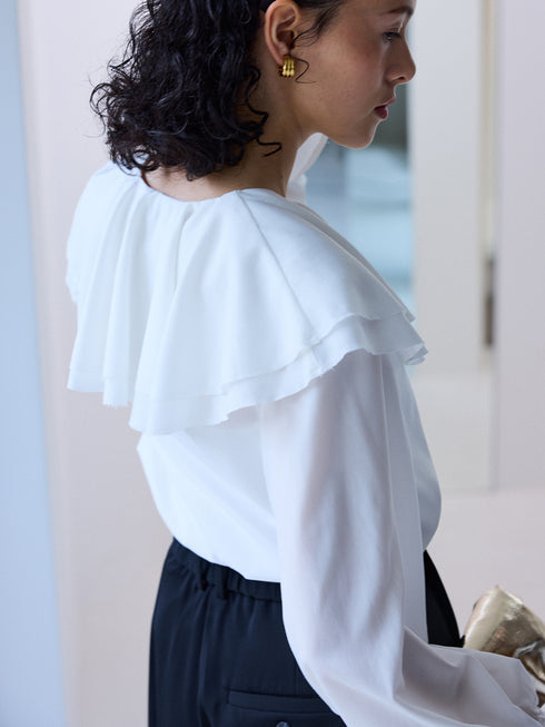 ラッフルブラウス /M254-13045