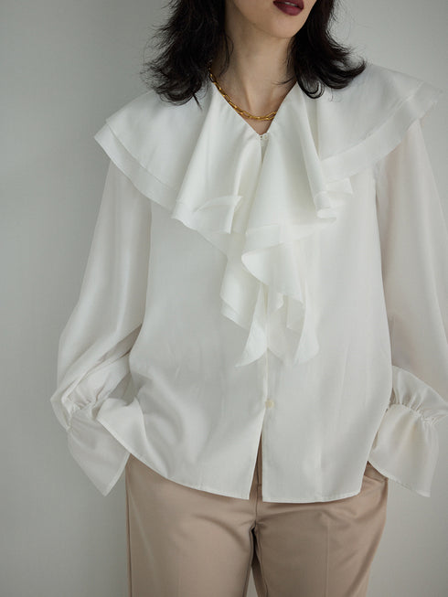 ラッフルブラウス /M254-13045