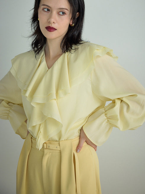 ラッフルブラウス /M254-13045