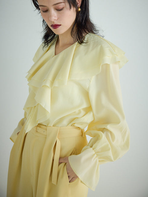 ラッフルブラウス /M254-13045