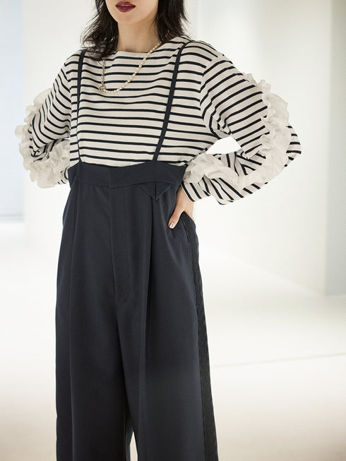 ハイウエストサロペット /M254-33043