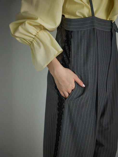 ハイウエストサロペット /M254-33043