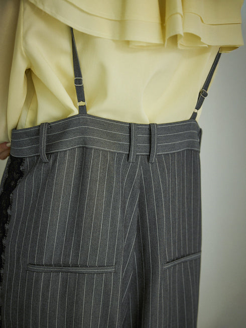 ハイウエストサロペット /M254-33043