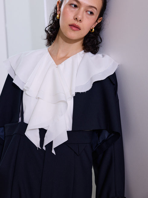 ラッフルブラウス /M254-13045