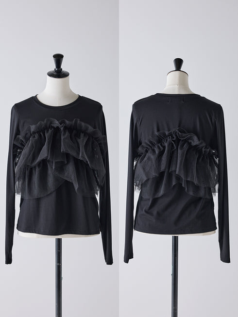 マルチWAYチュールフリルTOPS /M254-83052