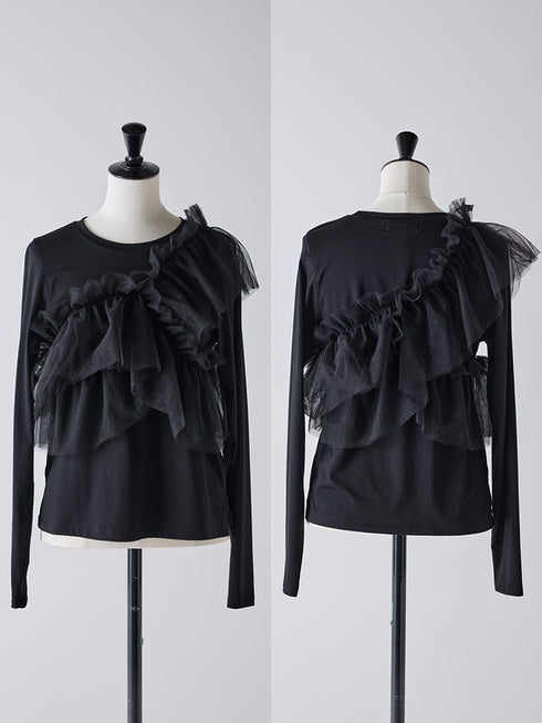 マルチWAYチュールフリルTOPS /M254-83052