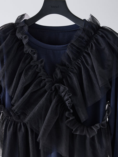 マルチWAYチュールフリルTOPS /M254-83052