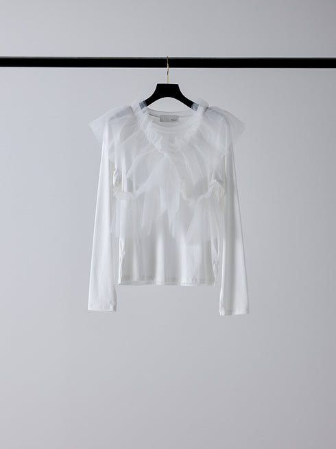 マルチWAYチュールフリルTOPS /M254-83052