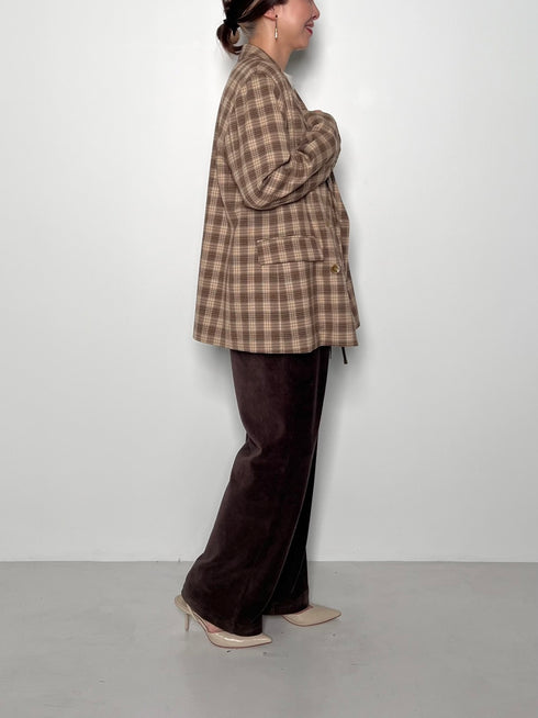 チェックダブルJK/4555-239MK